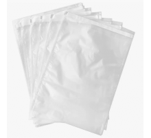 Пакет курьерский прозрачный 110*210+40мм 50мкм без кармана