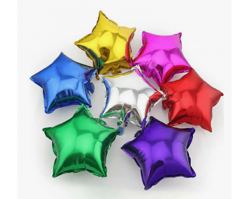 Шар фольгированный 32"/81см Звезда ЦВЕТ В АССОРТИМЕНТЕ