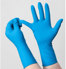 Перчатки латексные неопудренные M High Risk особопрочные