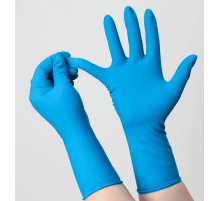 Перчатки латексные неопудренные L High Risk особопрочные