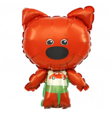 Шар фольгированный 15"/38см Ми-ми-мишки Лисичка мини