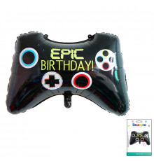 Шар фольгированный 27"/68см Джойстик в упаковке