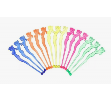 Размешиватель пластиковый 150мм Афродита цвет в ассортименте 10шт в упак