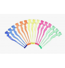 Размешиватель пластиковый 150мм Афродита цвет в ассортименте 10шт в упак