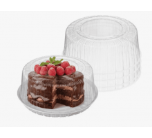 Контейнер для торта ПР-Т-265 Дно+Крышка КОМУС