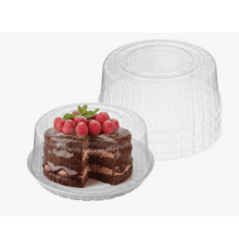 Контейнер для торта ПР-Т-265 Дно+Крышка КОМУС