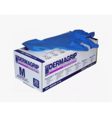 Перчатки латексные Dermagrip нестерильные неопудренные М