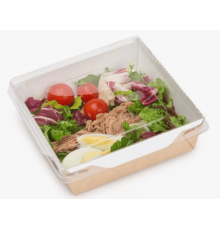 Салатник ECO OpSalad 1200мл Белый 167*167*63 (уп300)